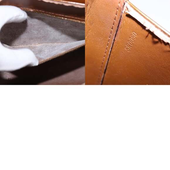 LOUIS VUITTON Monogram Vernis Christie GM Shoulder Bag Bronze M91107 - Picture 13 of 13